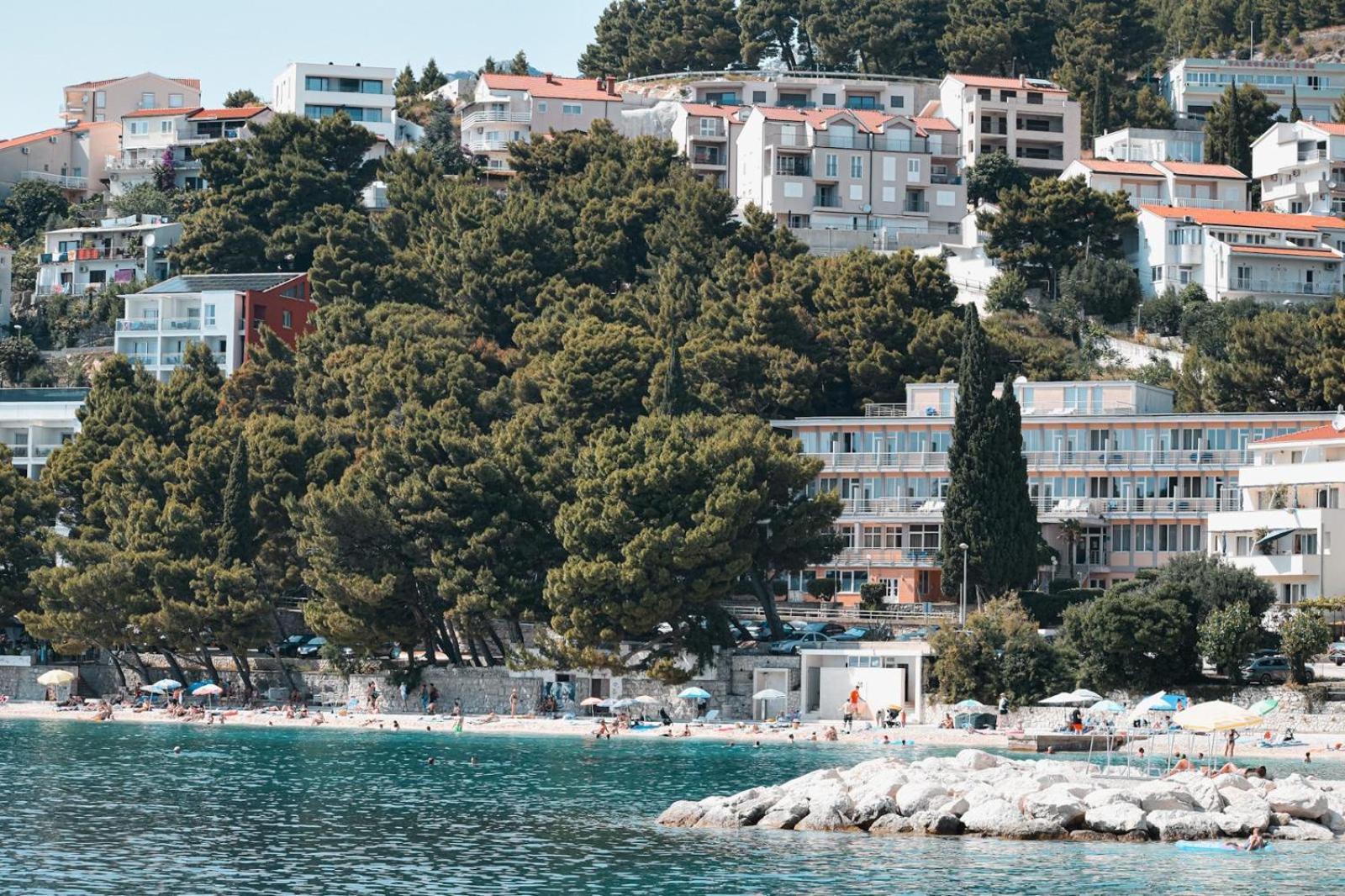 Motel Ljetni Raj Baška Voda Eksteriør billede